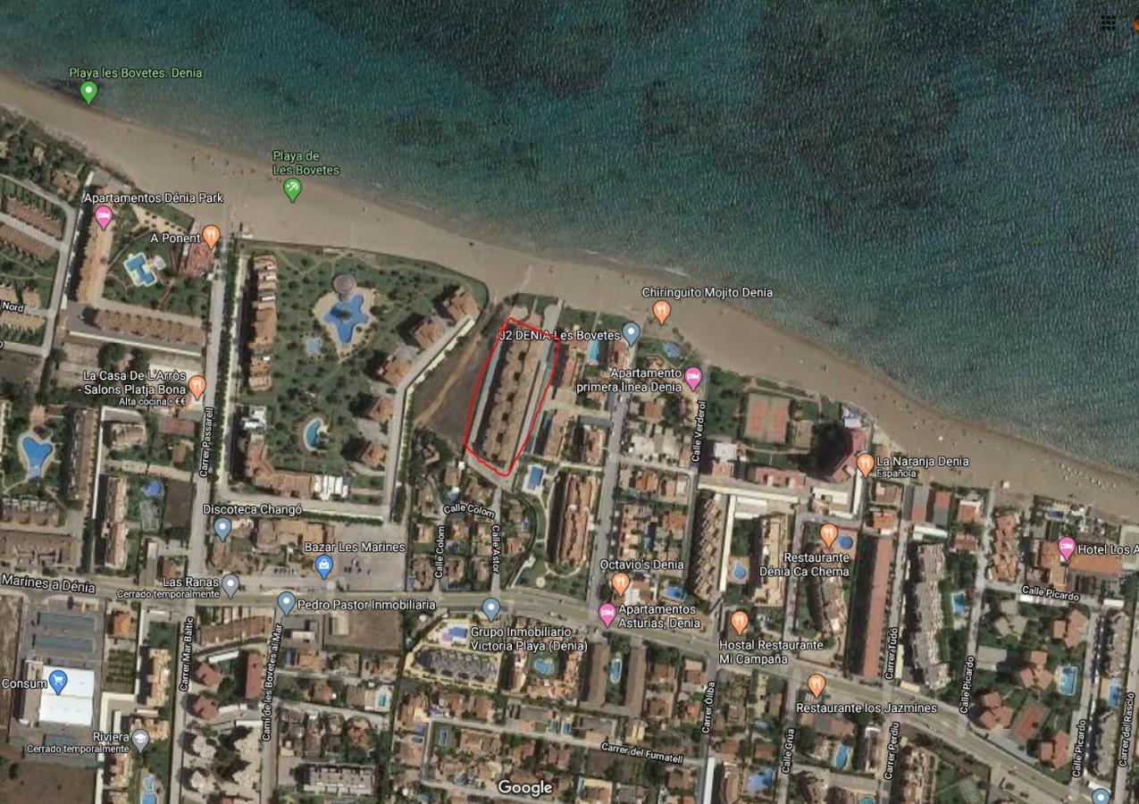 A Primera Linea De Playa 데니아 외부 사진